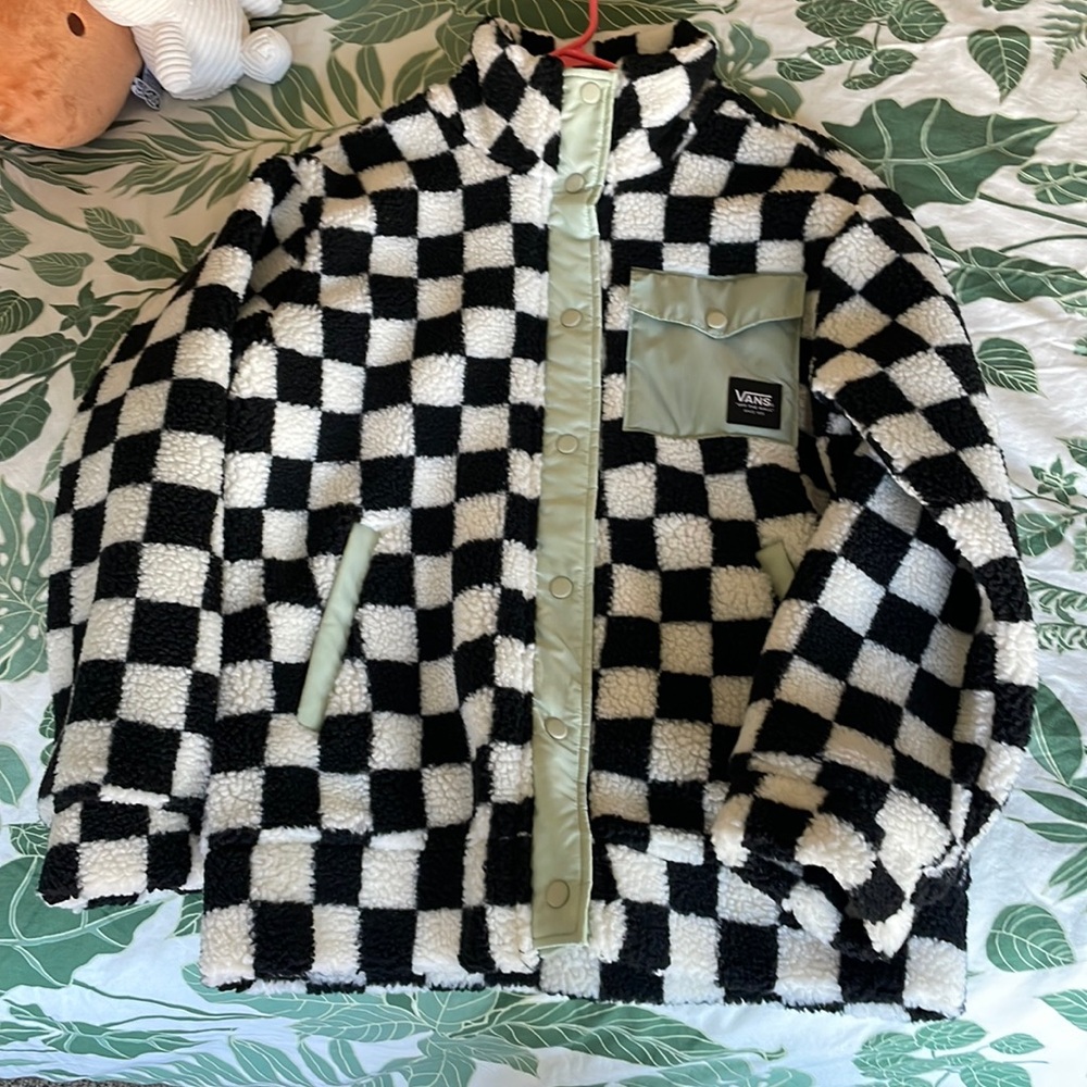 Vans cozy checkered fleece - Final Price